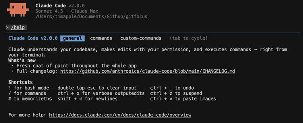 Claude Code 2.0 and Sonnet 4.5